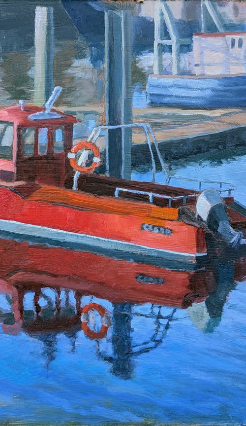 Fishing boat by David Fernandez Giron