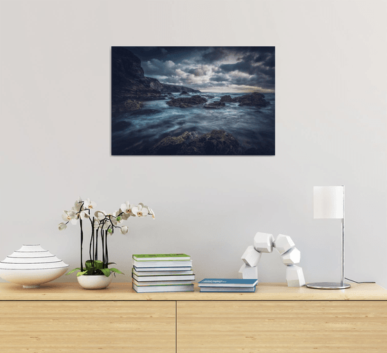 Looking across the beach at Porthtowan