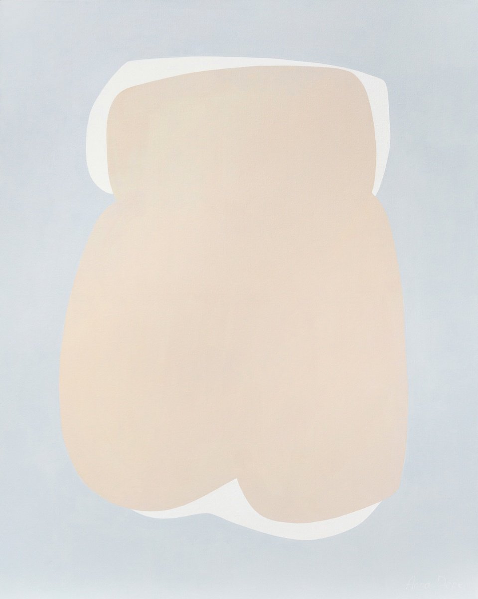 Abstract Acrylic Painting By Anna Pepe, 47 X 59, Female 02, Original Artwork