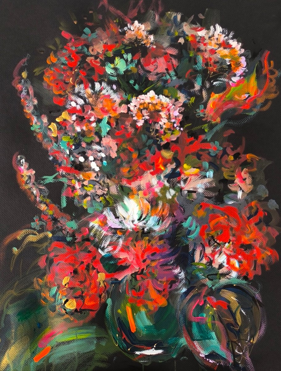 Flowers in a vase ? by Antigoni Tziora