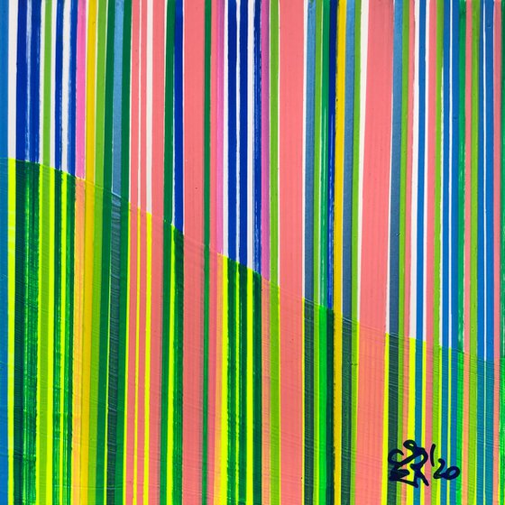Meli Melo 10 - miniature colourful abstract