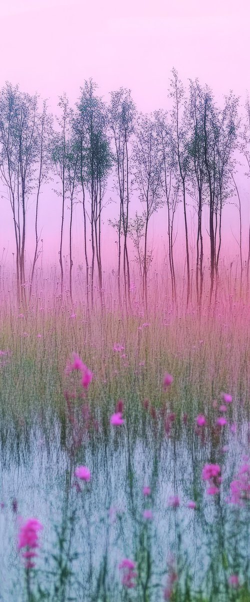 Abstract landscape III by Viet Ha Tran