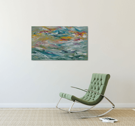 Storm, 100x60 cm