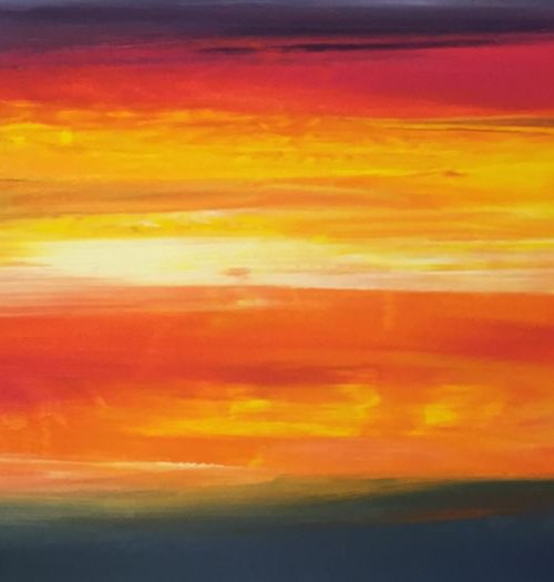 Landscape Tearnzer Wielen 3 by Tiny de Bruin