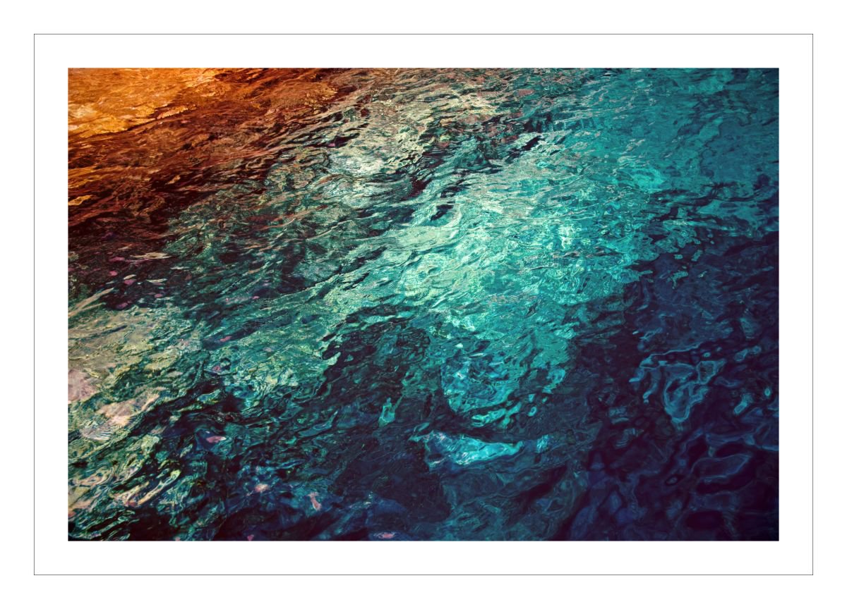 Abstract Photograph By Beata Podwysocka, 24 X 16, Gemstone, Original Artwork