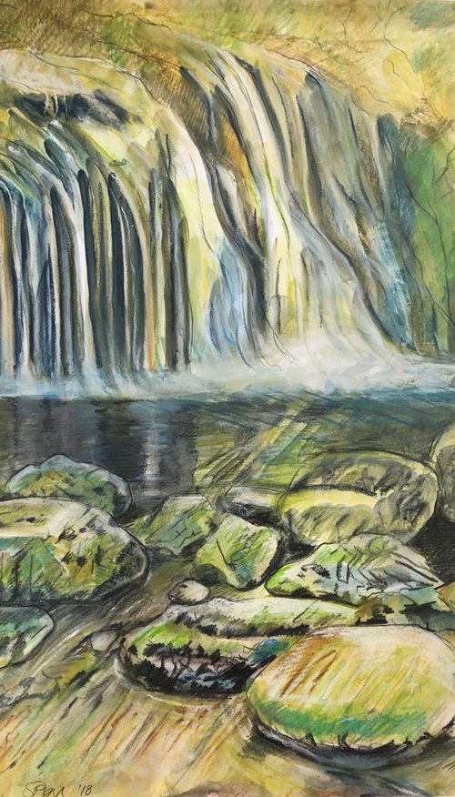 Talybont Falls by Serena Phillips