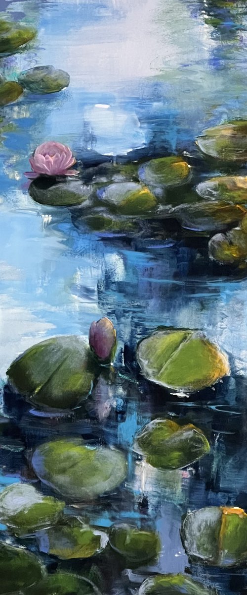 Always Waterlilies 9 by Sandra Gebhardt-Hoepfner