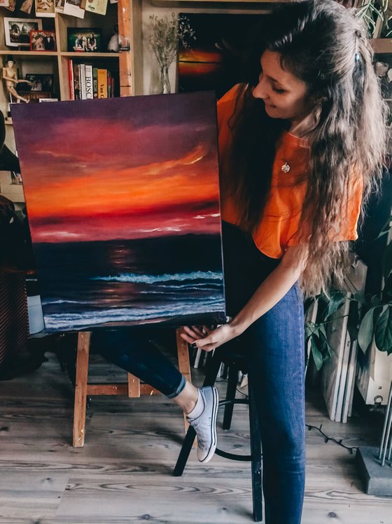 Red sunset