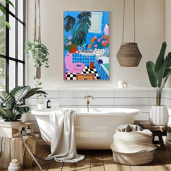 Playful Bathroom