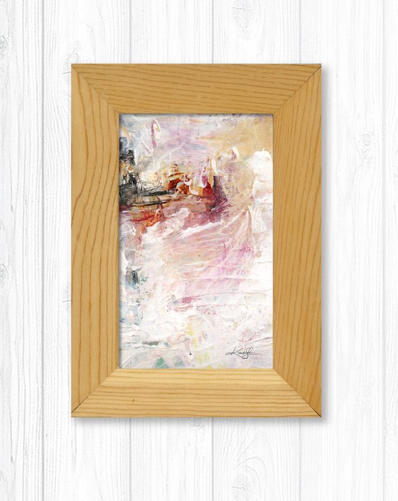 Awakening Spirit 1 - Framed Abstract Painting by Kathy Morton Stanion