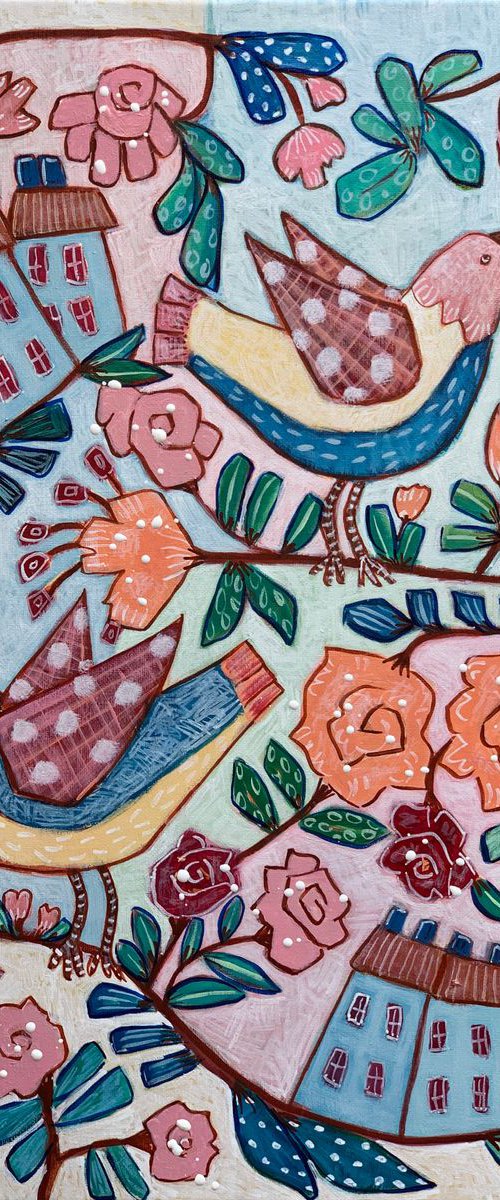 “A Saturday Story with Chirps” by Holly Wojahn