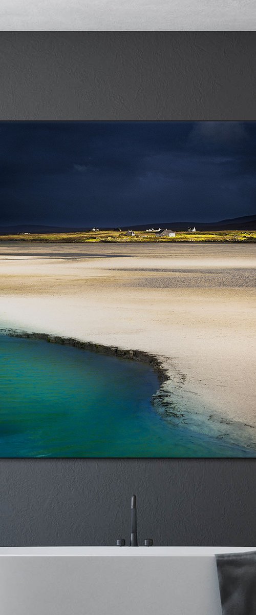 Uist Storm Approach by Lynne Douglas