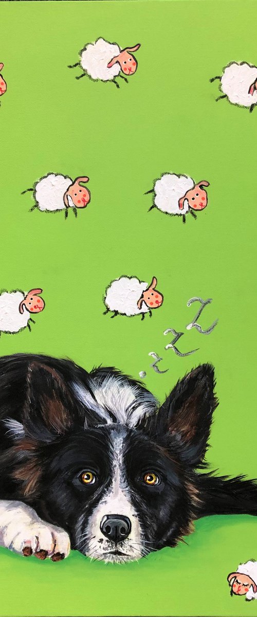 Counting sheep by Lena Smirnova