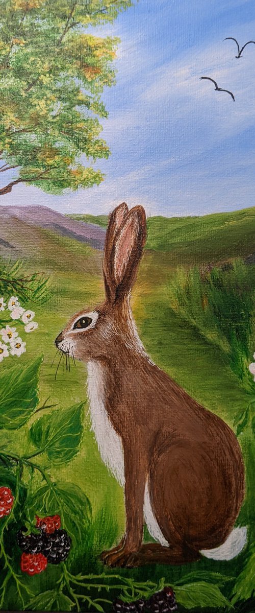 Hare in September by Anne-Marie Ellis