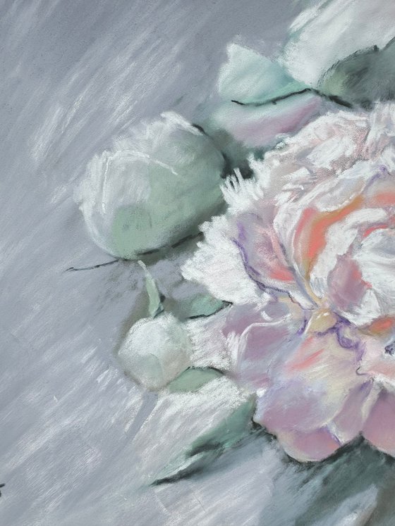 Floral: White Peony