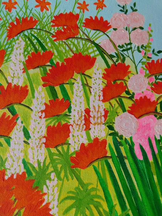 Cheerful Summer Garden