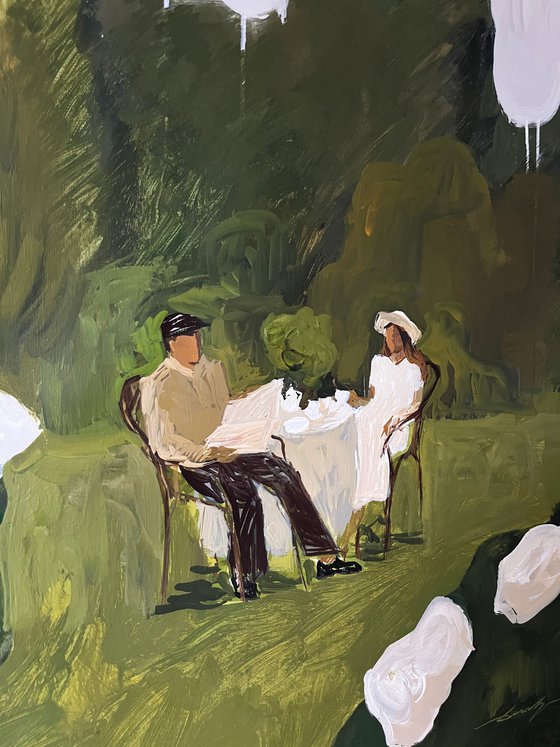 «Time of White Hydrangeas»