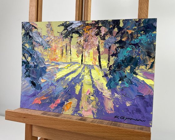 The First Rays of the Sun in the East