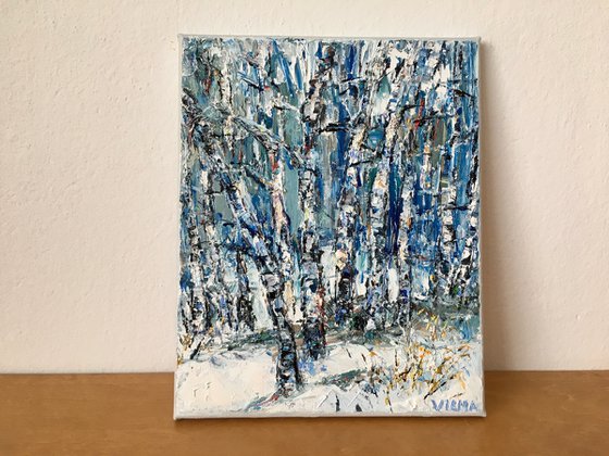 Birch forest