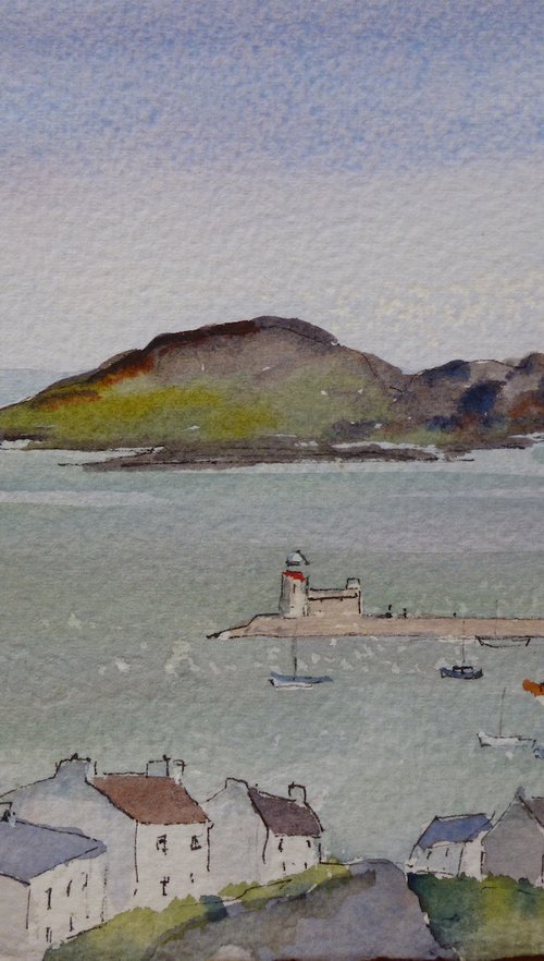 View of Howth Village by Maire Flanagan