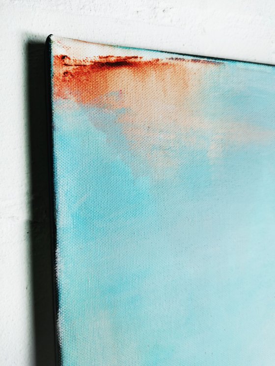 Deep Sea in Turquoise #5 – Abstract Seascape