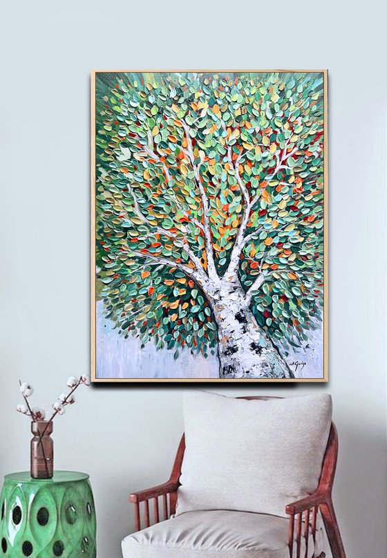 Golden Green Tree