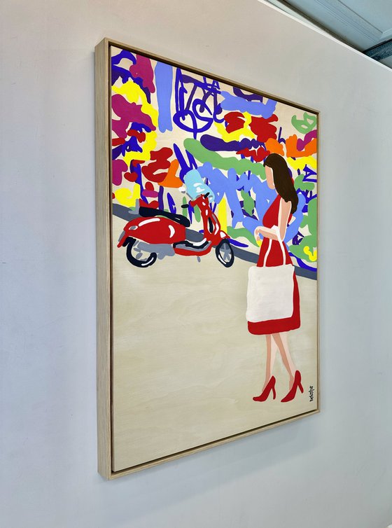 Snapshots of Summer Graffiti 64cm x 94.5cm