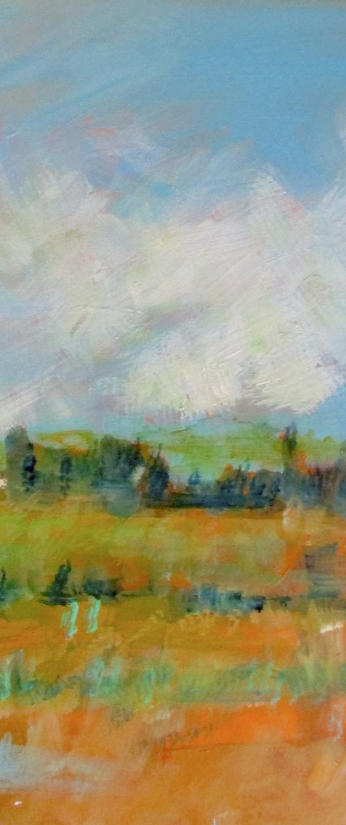 Autumn landscape 1 by Rosalind Roberts