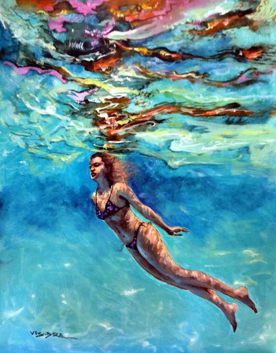 Girl swimming40