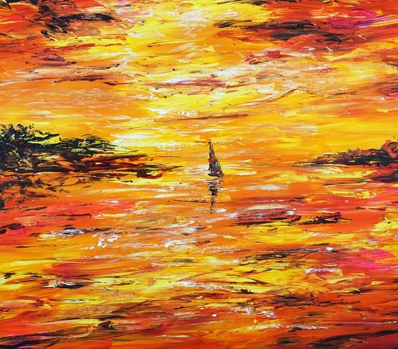 Romantic Sundown Sailing D 4
