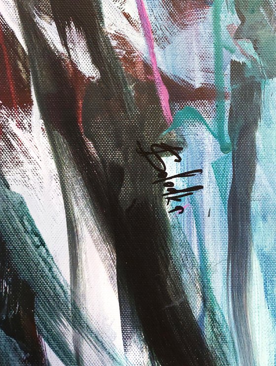 "Spring blossom" . Diptych