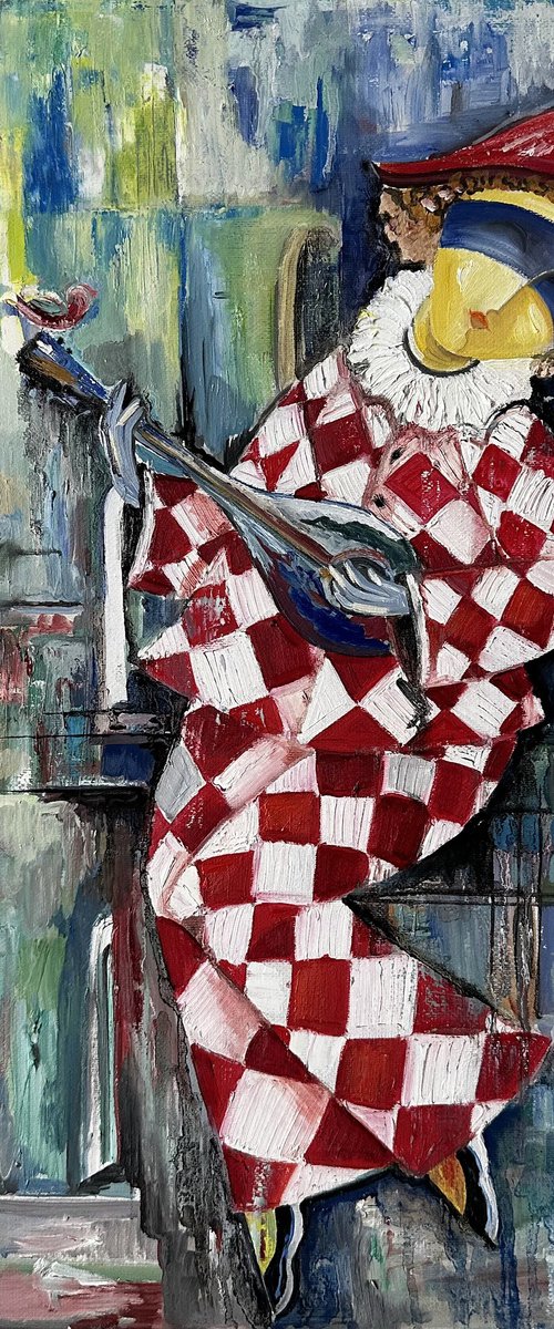 Dreaming Pierrot by Arevik Gasparyan