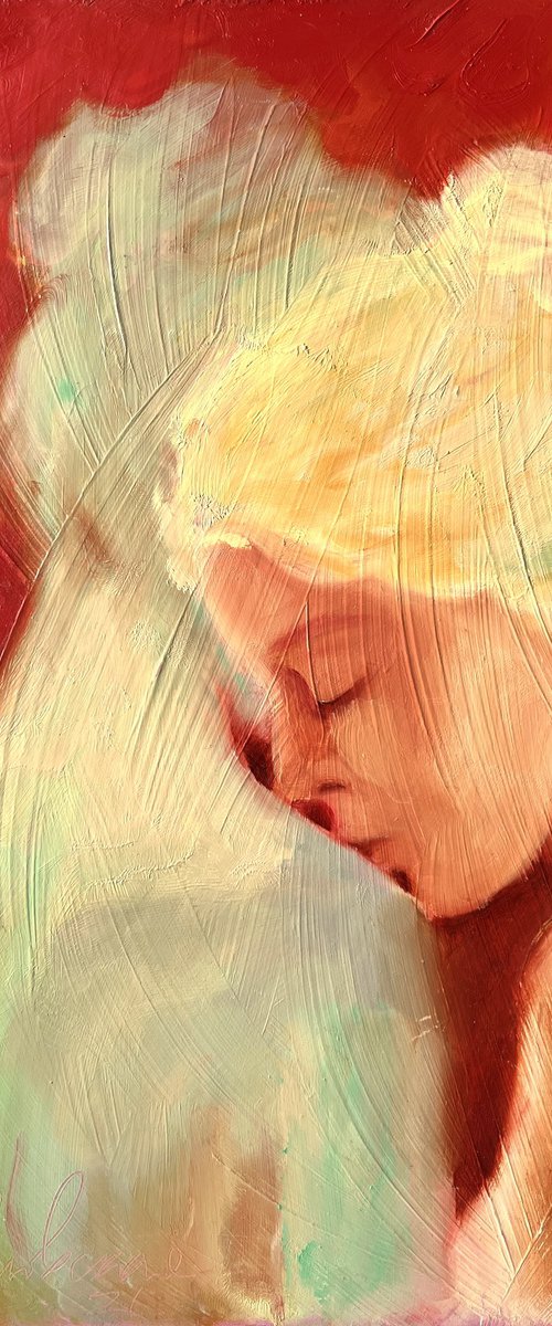 "Angel is always there" by Isolde Pavlovskaya
