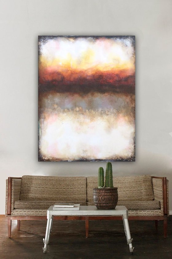 custom order Rob-Sunset  (150 x 120 cm XL artwork)