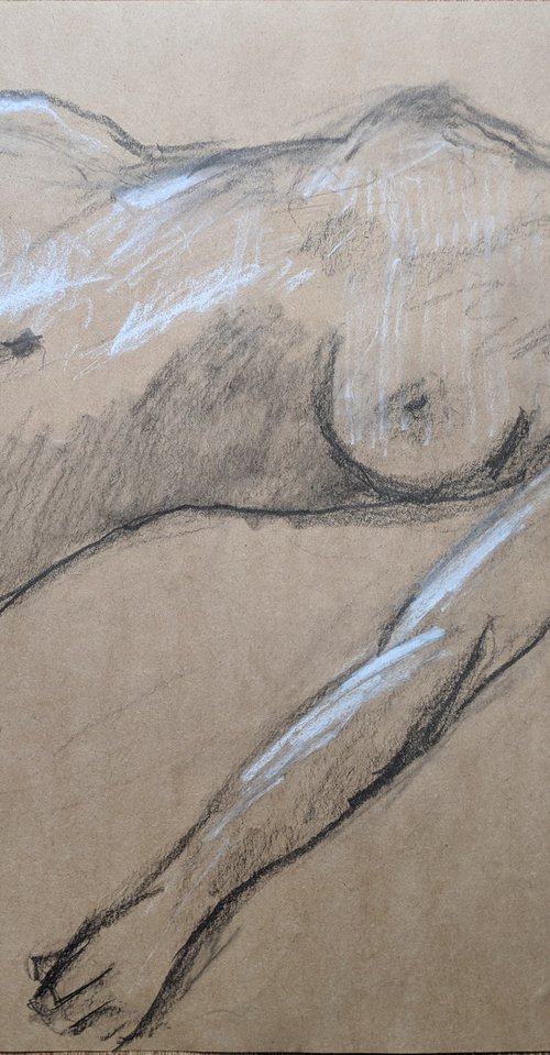 Reclining Nude by Ara Shahkhatuni