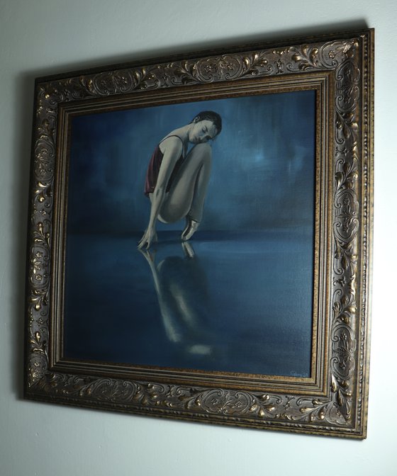 Dancer Under Lockdown, Ballet Painting