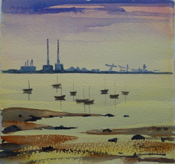 Evening at Poolbeg