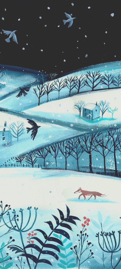 Indigo winter by Mary Stubberfield
