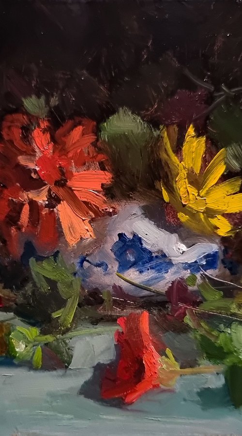 Fleurs et Porcelaines by Pascal Giroud