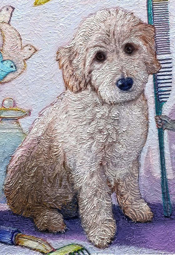 AT THE GROOMER