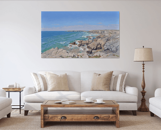 Wild coast of Quiberon, Port Bara