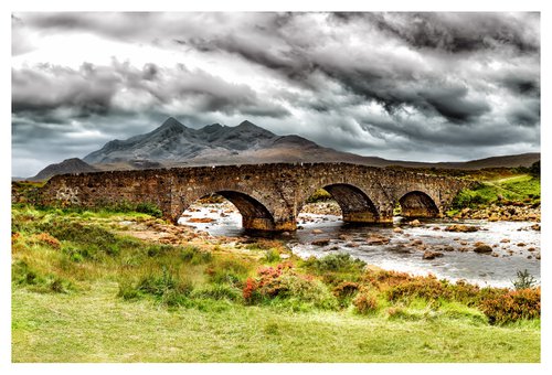 Sligachan Bridge - Ise of Skye - Scotland by Michael McHugh