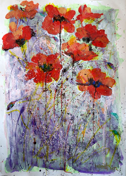 Fantasy with Flowers 36. by Rakhmet Redzhepov