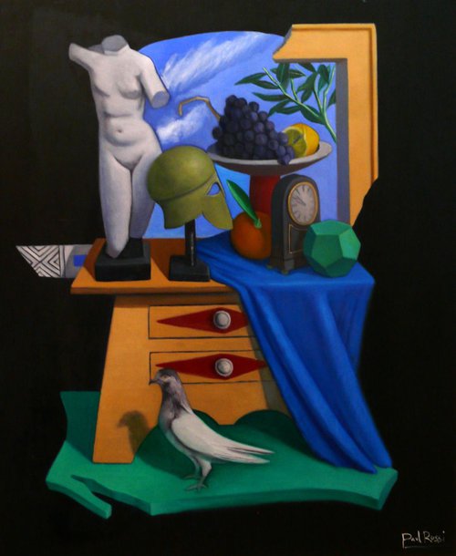 Still-Life With Nude by Paul Rossi