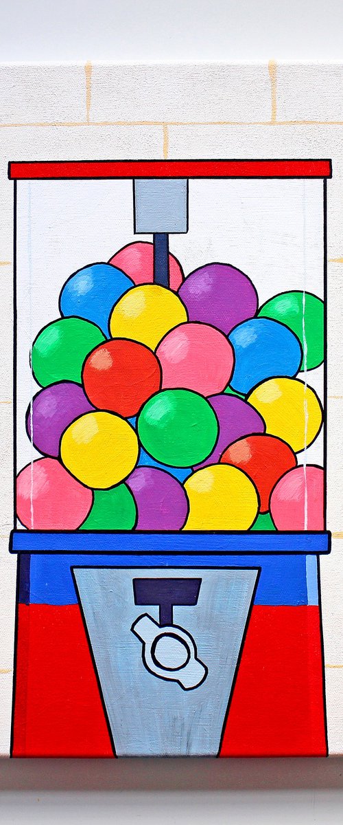 Retro Gumball Machine by Ian Viggars