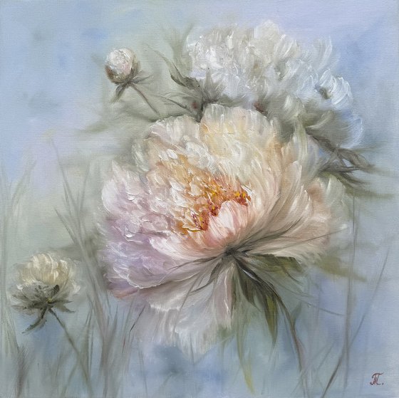 Magic peonies series - A Floating Kiss