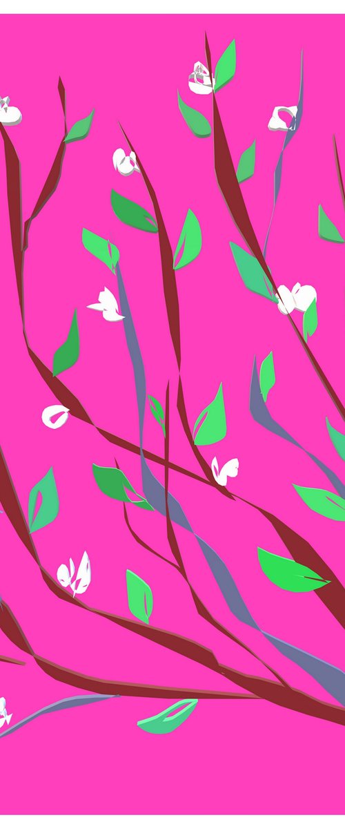 *Spring. Sakura blossom* #2 by Kseniya Kovalenko