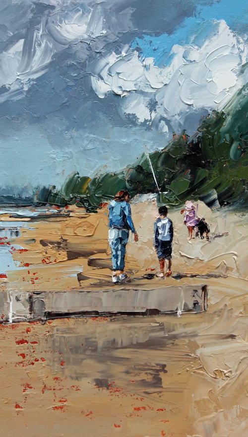 Blairgowrie Beach by Claire McCall