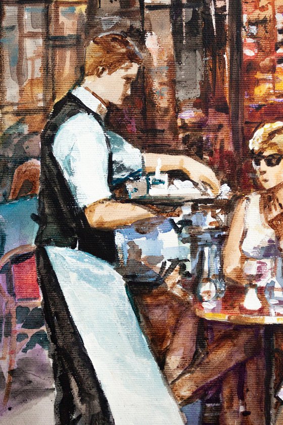 Parisian cafe