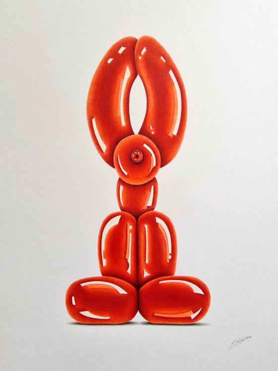 Red Balloon Dog